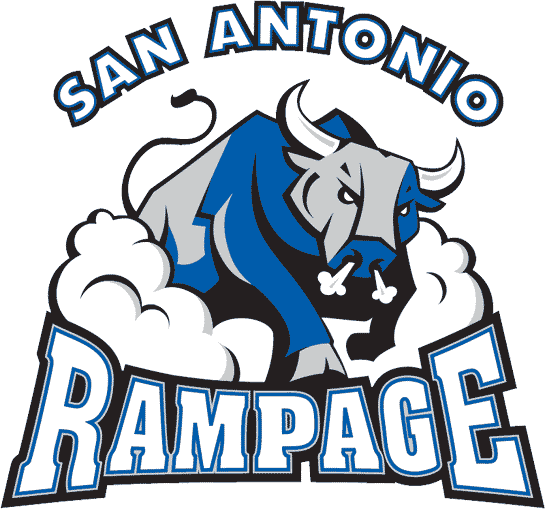 San Antonio Rampage 2002-2006 Primary Logo iron on heat transfer...